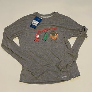 Brooks Run Merry Long Sleeve Top, S*, Gray